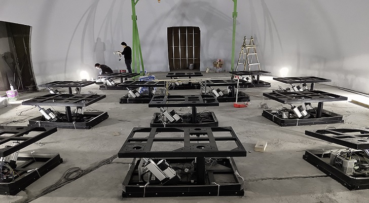 球幕影院-互动4d座椅摇摆台